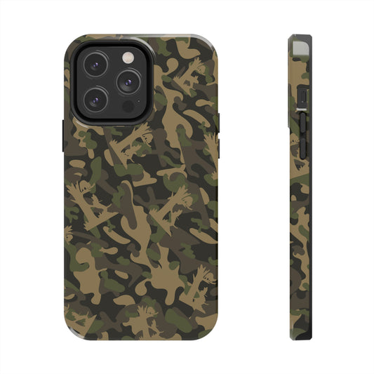 Coon Hunting Camo iPhone 14, Pro, Plus and Pro Max Tough Phone Cases - coonhoundin