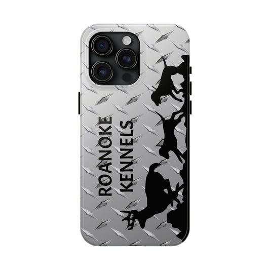 Custom Hounds Chasing Deer Tough Phone Case for iPhone 15 - coonhoundin