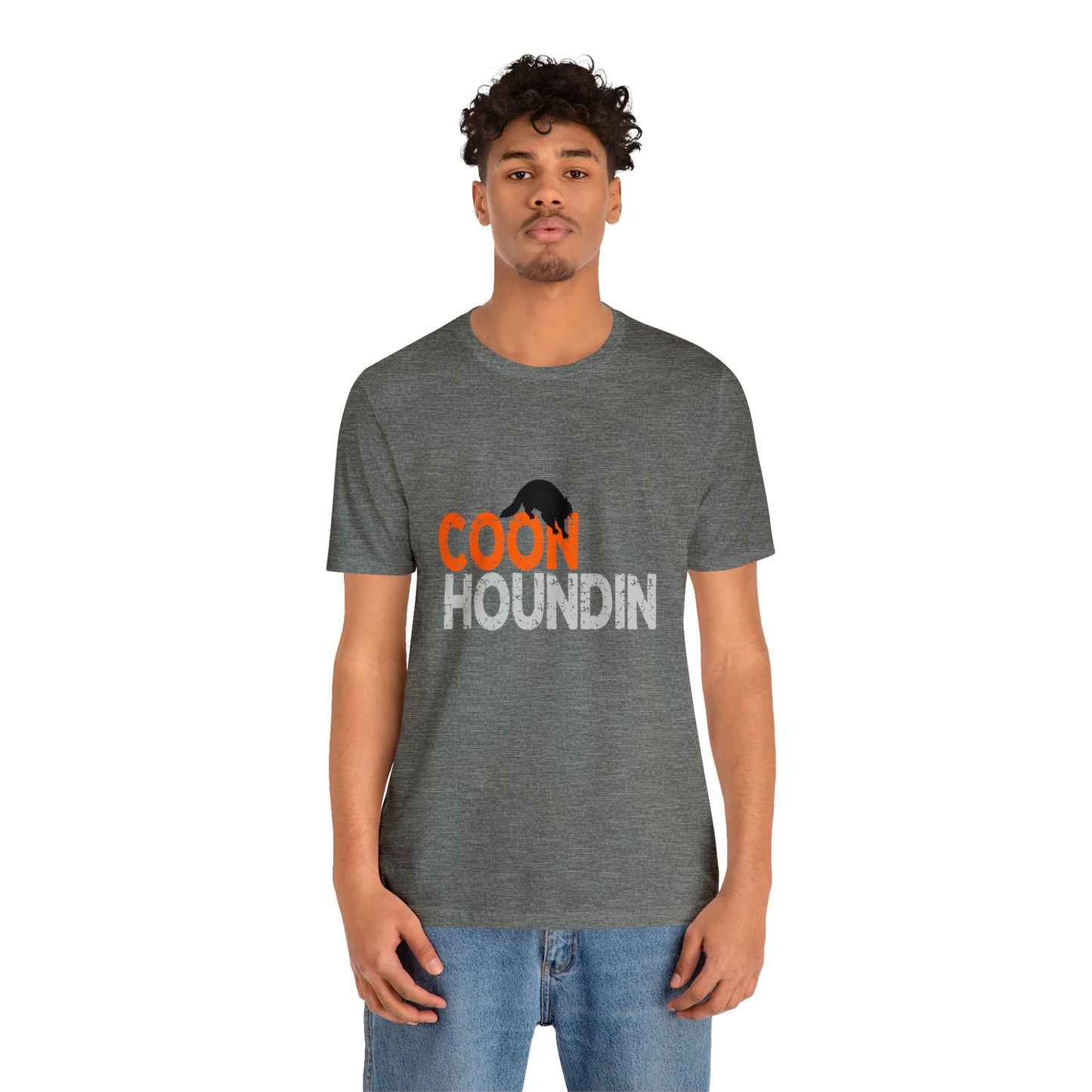 Coon Houndin Grunge Design Lightweight Tee - coonhoundin
