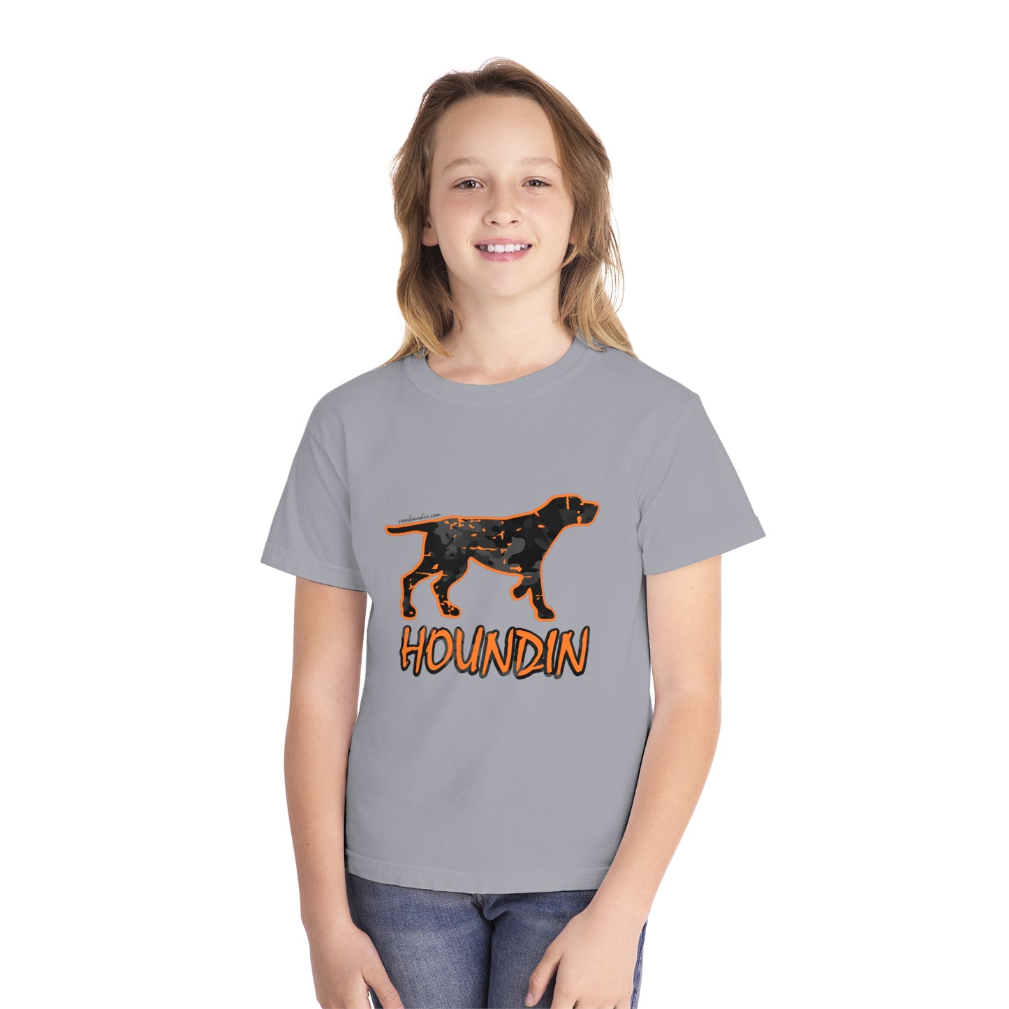 Youth Hound Midweight Tee - coonhoundin