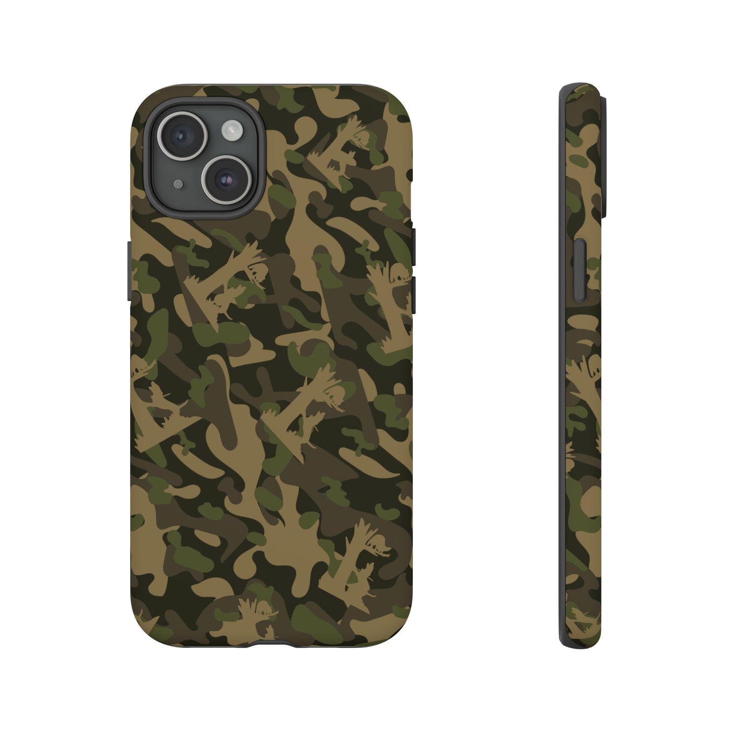 Coon Hunting Camo iPhone 15, Pro, Plus and Pro Max Tough Phone Cases - coonhoundin