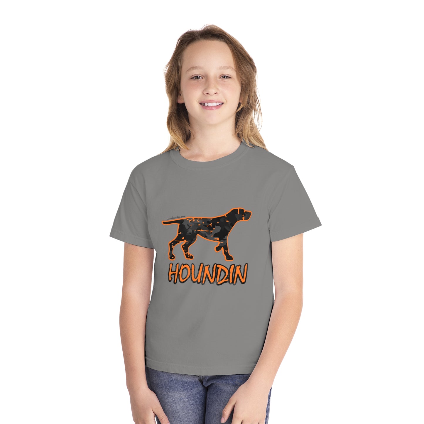 Youth Hound Midweight Tee - coonhoundin
