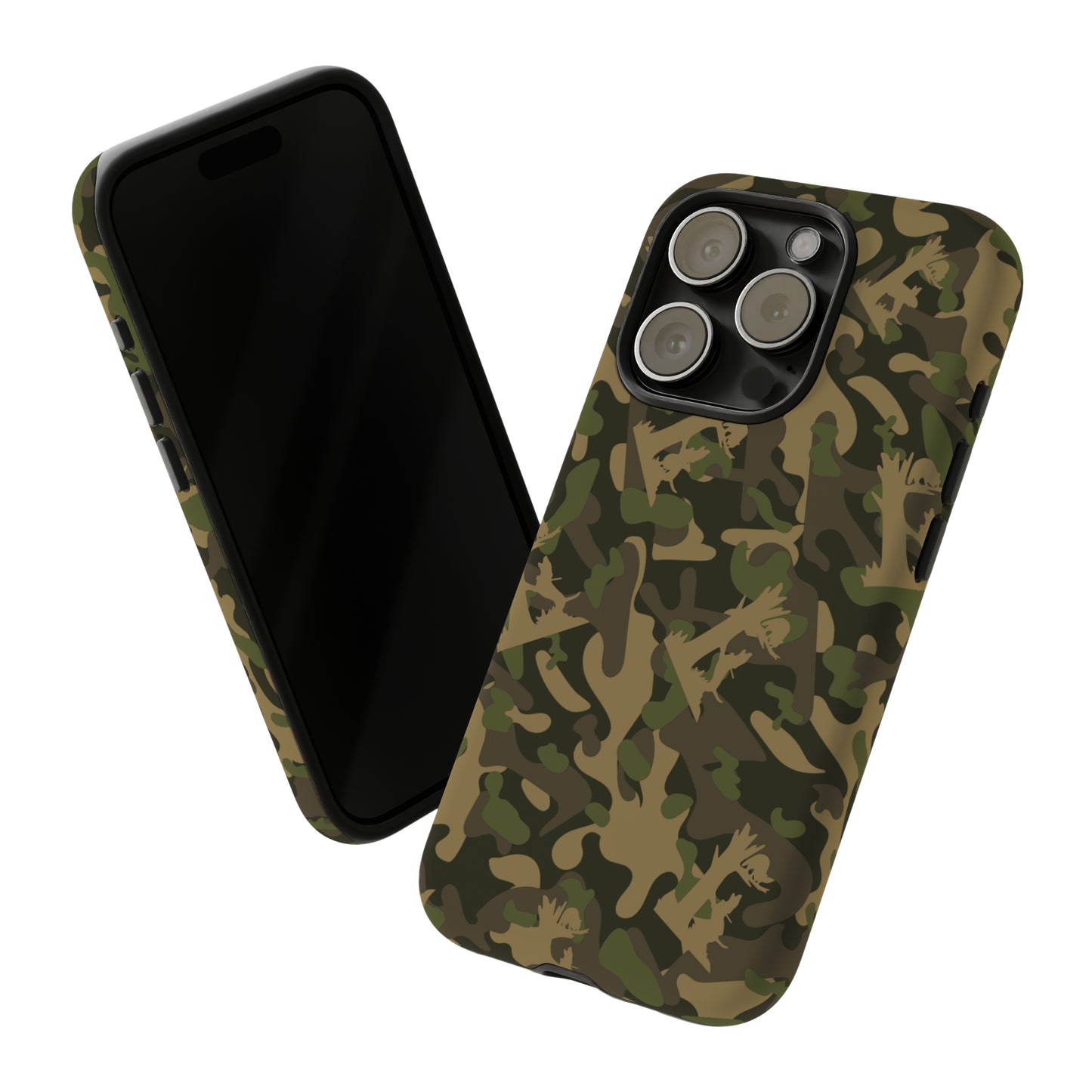 Coon Hunting Camo iPhone 15, Pro, Plus and Pro Max Tough Phone Cases - coonhoundin