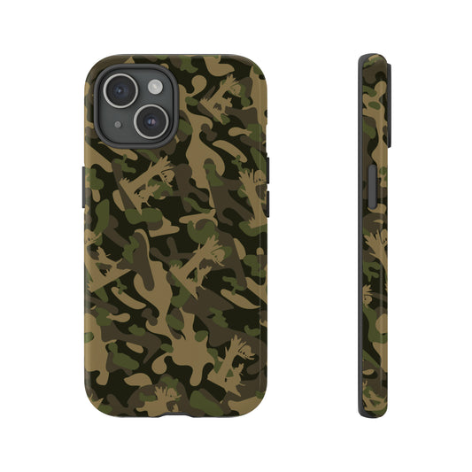 Coon Hunting Camo iPhone 15, Pro, Plus and Pro Max Tough Phone Cases - coonhoundin