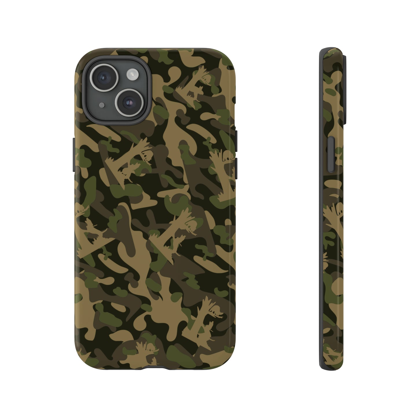 Coon Hunting Camo iPhone 15, Pro, Plus and Pro Max Tough Phone Cases - coonhoundin