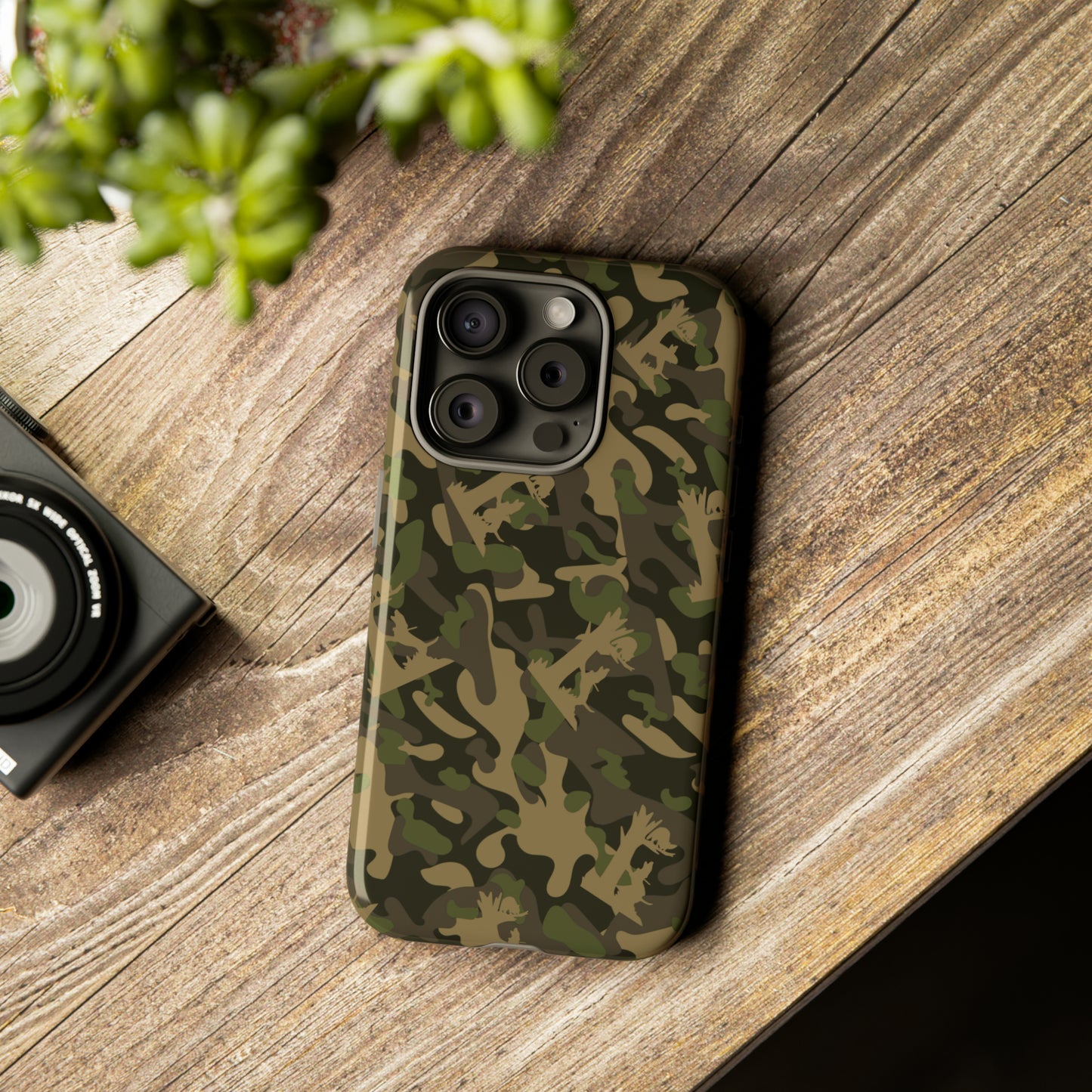 Coon Hunting Camo iPhone 15, Pro, Plus and Pro Max Tough Phone Cases - coonhoundin