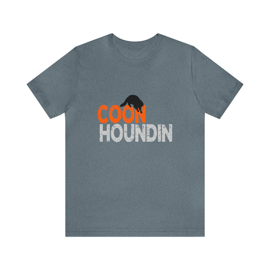 Coon Houndin Grunge Design Lightweight Tee - coonhoundin