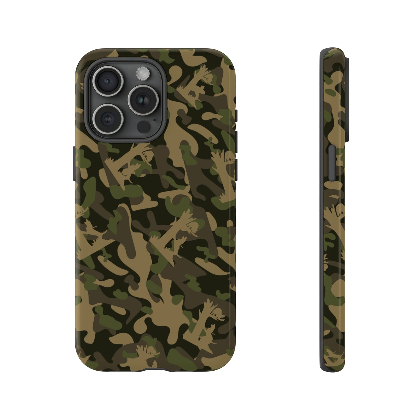 Coon Hunting Camo iPhone 15, Pro, Plus and Pro Max Tough Phone Cases - coonhoundin