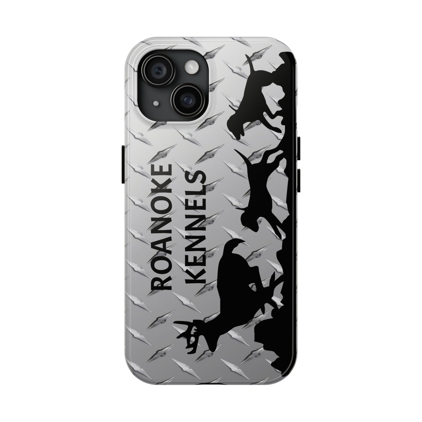 Custom Hounds Chasing Deer Tough Phone Case for iPhone 15 - coonhoundin