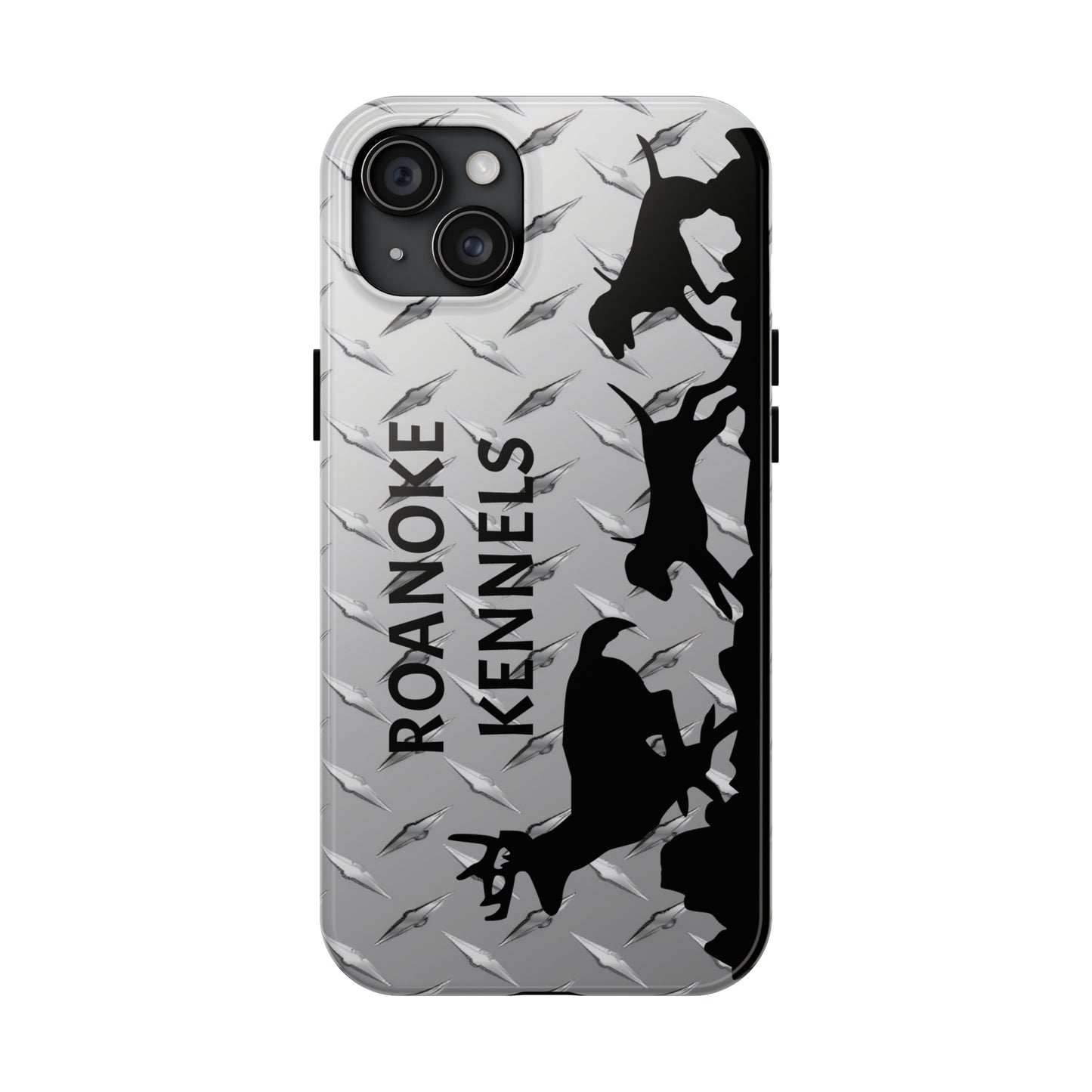 Custom Hounds Chasing Deer Tough Phone Case for iPhone 15 - coonhoundin