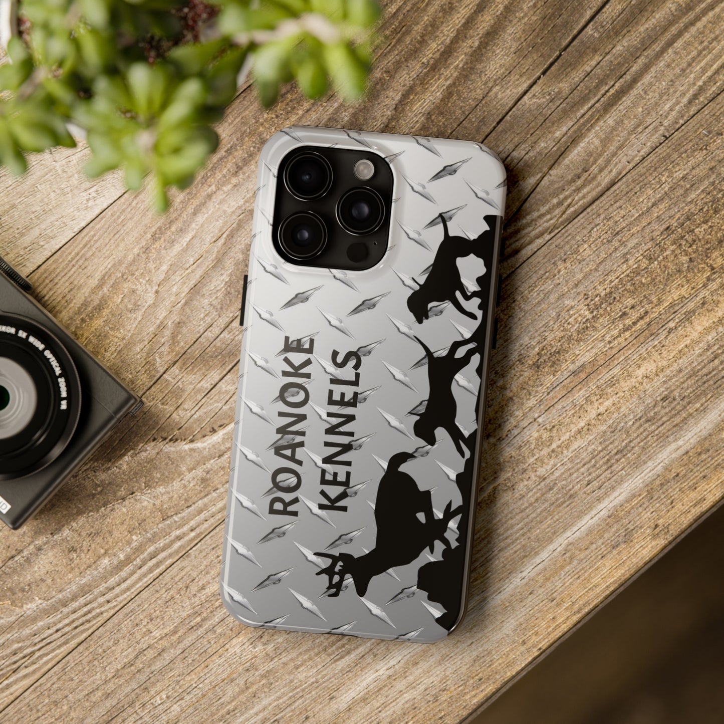 Custom Hounds Chasing Deer Tough Phone Case for iPhone 15 - coonhoundin