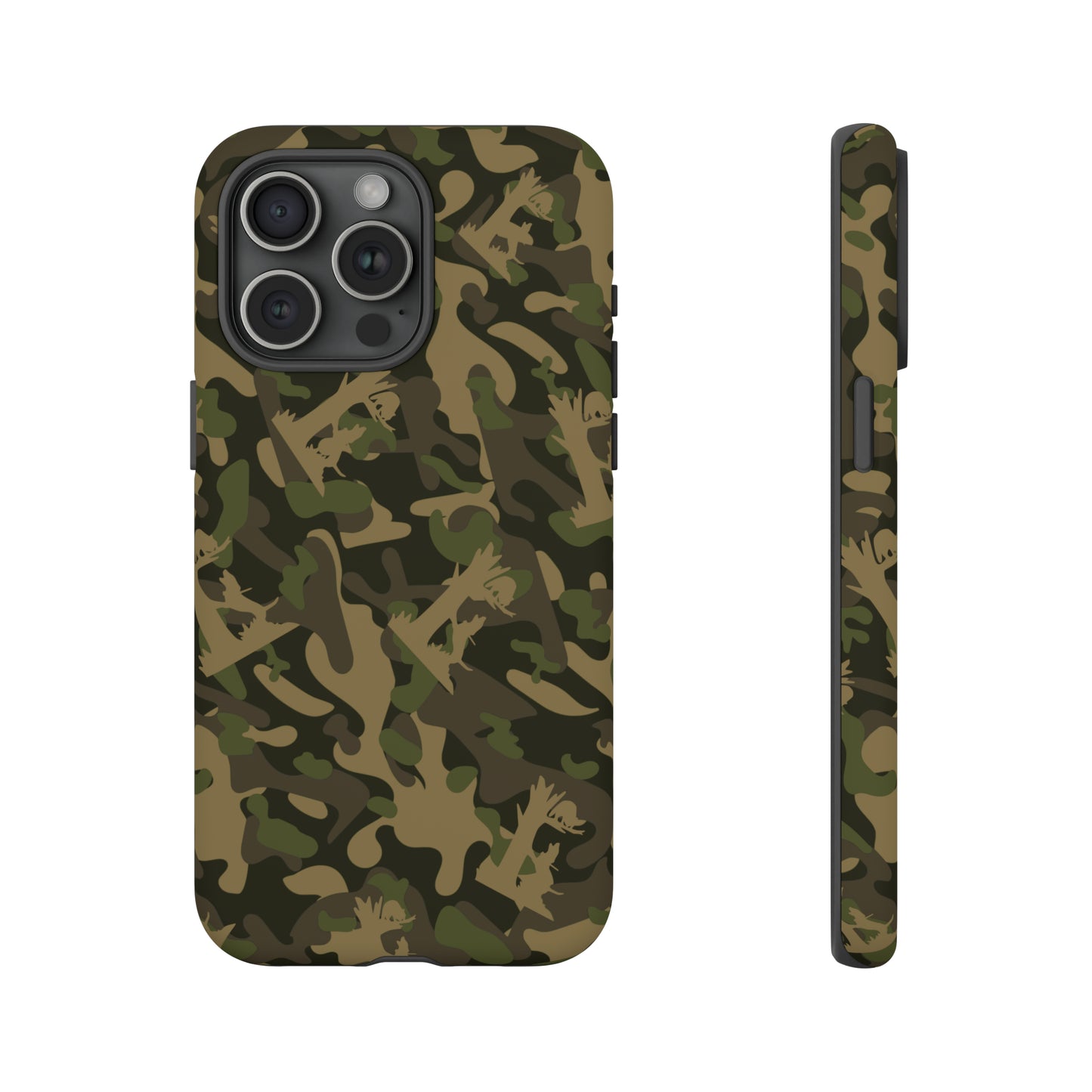 Coon Hunting Camo iPhone 15, Pro, Plus and Pro Max Tough Phone Cases - coonhoundin
