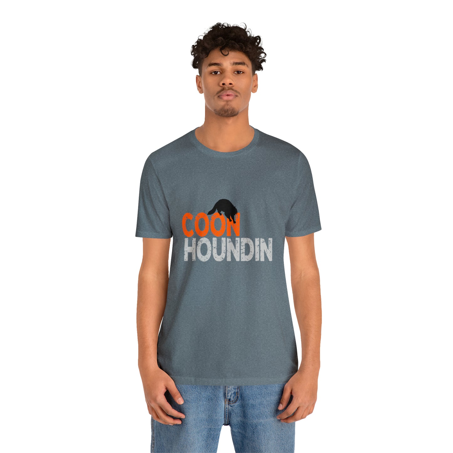 Coon Houndin Grunge Design Lightweight Tee - coonhoundin
