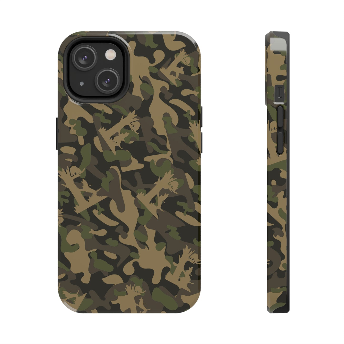 Coon Hunting Camo iPhone 14, Pro, Plus and Pro Max Tough Phone Cases - coonhoundin