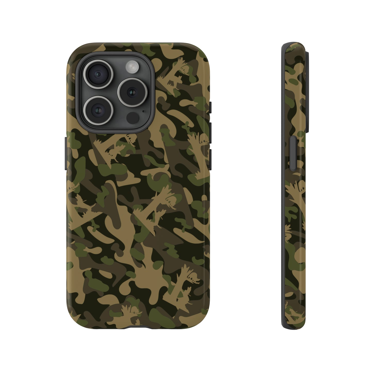 Coon Hunting Camo iPhone 15, Pro, Plus and Pro Max Tough Phone Cases - coonhoundin