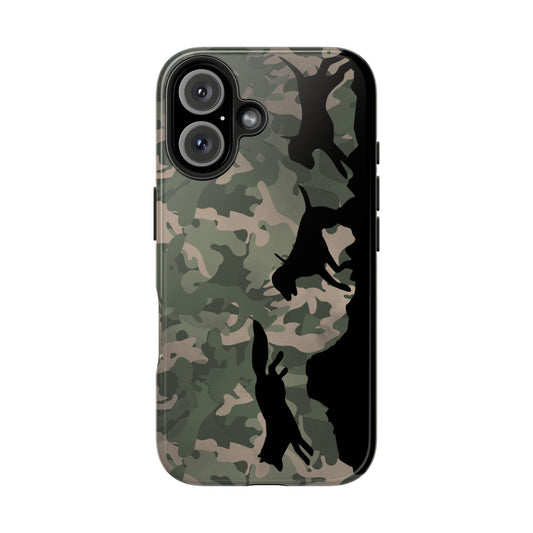 Fox Chased by Hounds Hunting Phone Case for iPhone 16 - coonhoundin