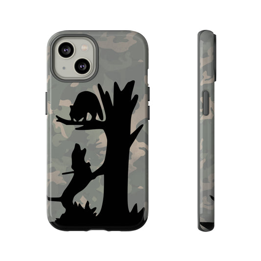 Treed Coon Vintage Camo Tough Cases for iPhone 14, 14 Pro, 14 Plus, 14 Pro Max - coonhoundin
