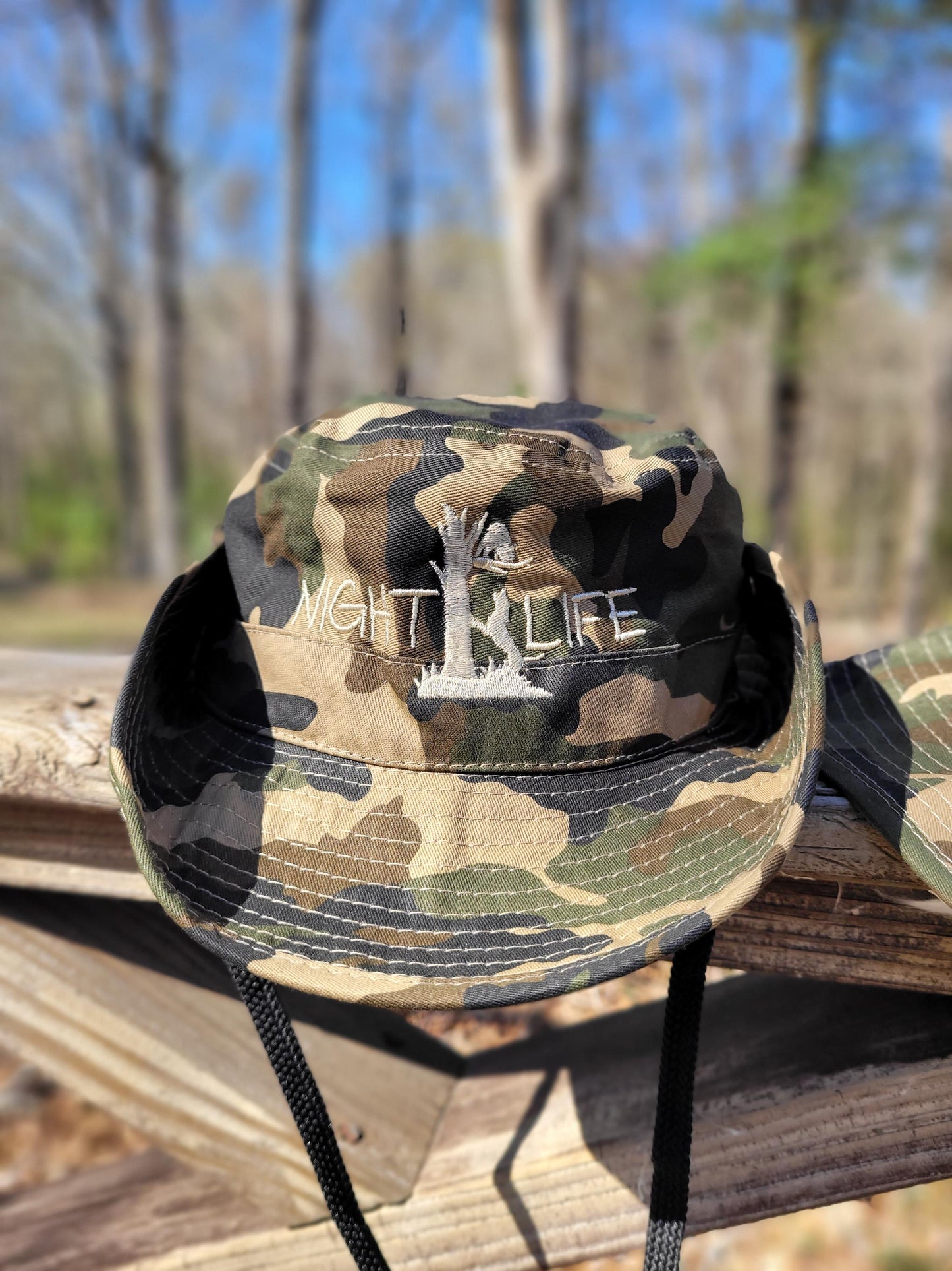 Toddler Youth Night Life Coon Hunting Boonie Bucket Camo Hat