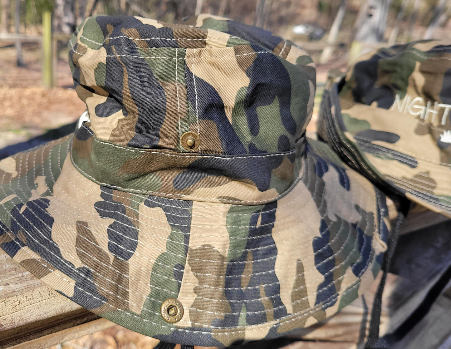 Toddler Youth Night Life Coon Hunting Boonie Bucket Camo Hat