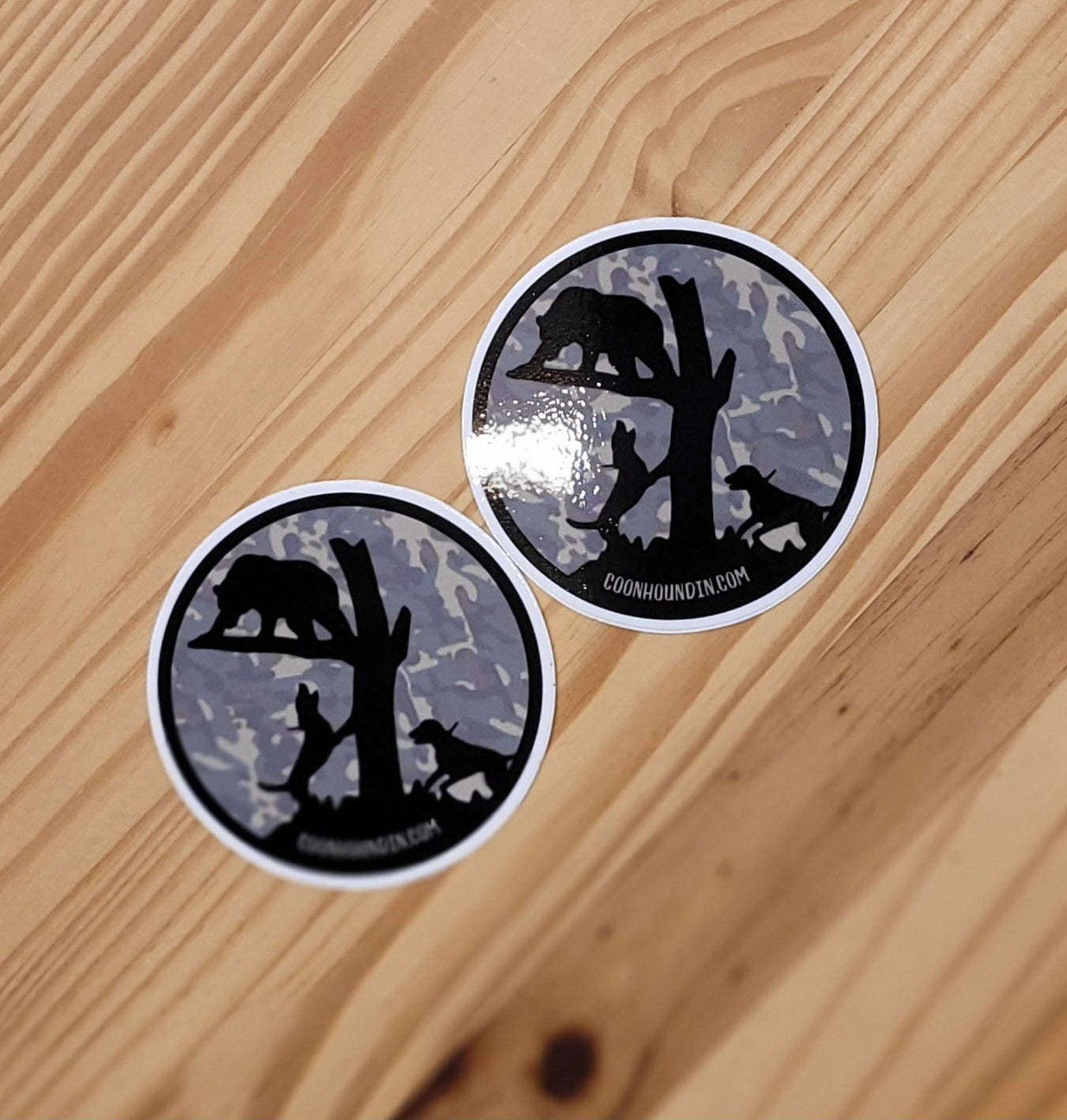 Bear Hunting Camo Waterproof UV Resistant Sticker