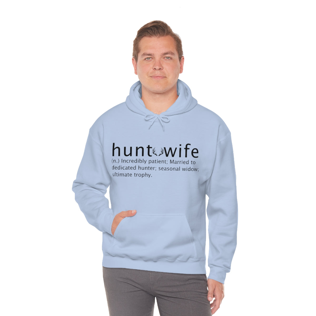 Hunt Wife Unisex Hooded Sweatshirt - coonhoundin