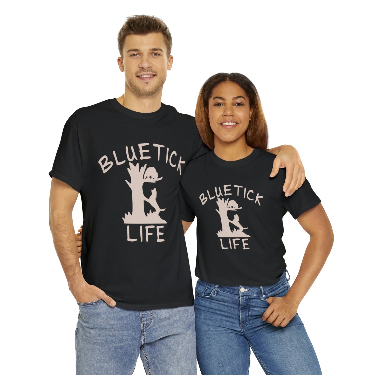 Bluetick Hound Coon Hunting Unisex Cotton Tee - coonhoundin