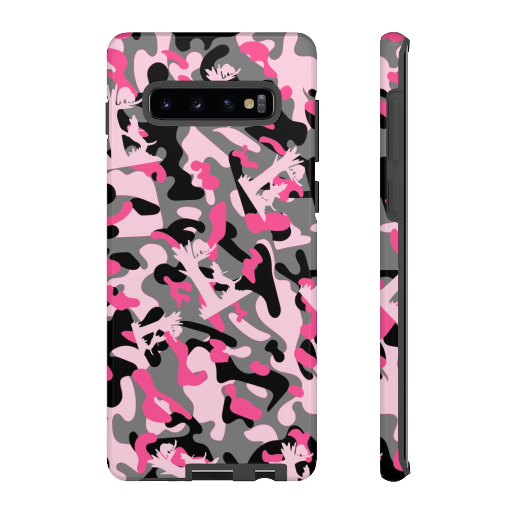 Samsung Treed Coon Pink Camo Tough Cases - coonhoundin
