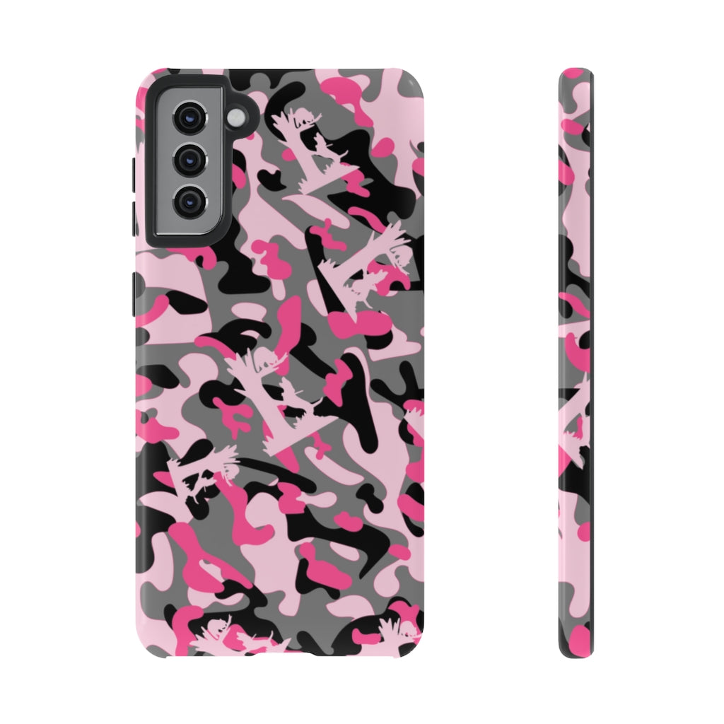 Samsung Treed Coon Pink Camo Tough Cases - coonhoundin