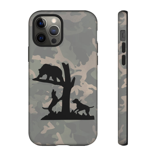 iPhone Camo Bear Hunting Tough Cases - coonhoundin