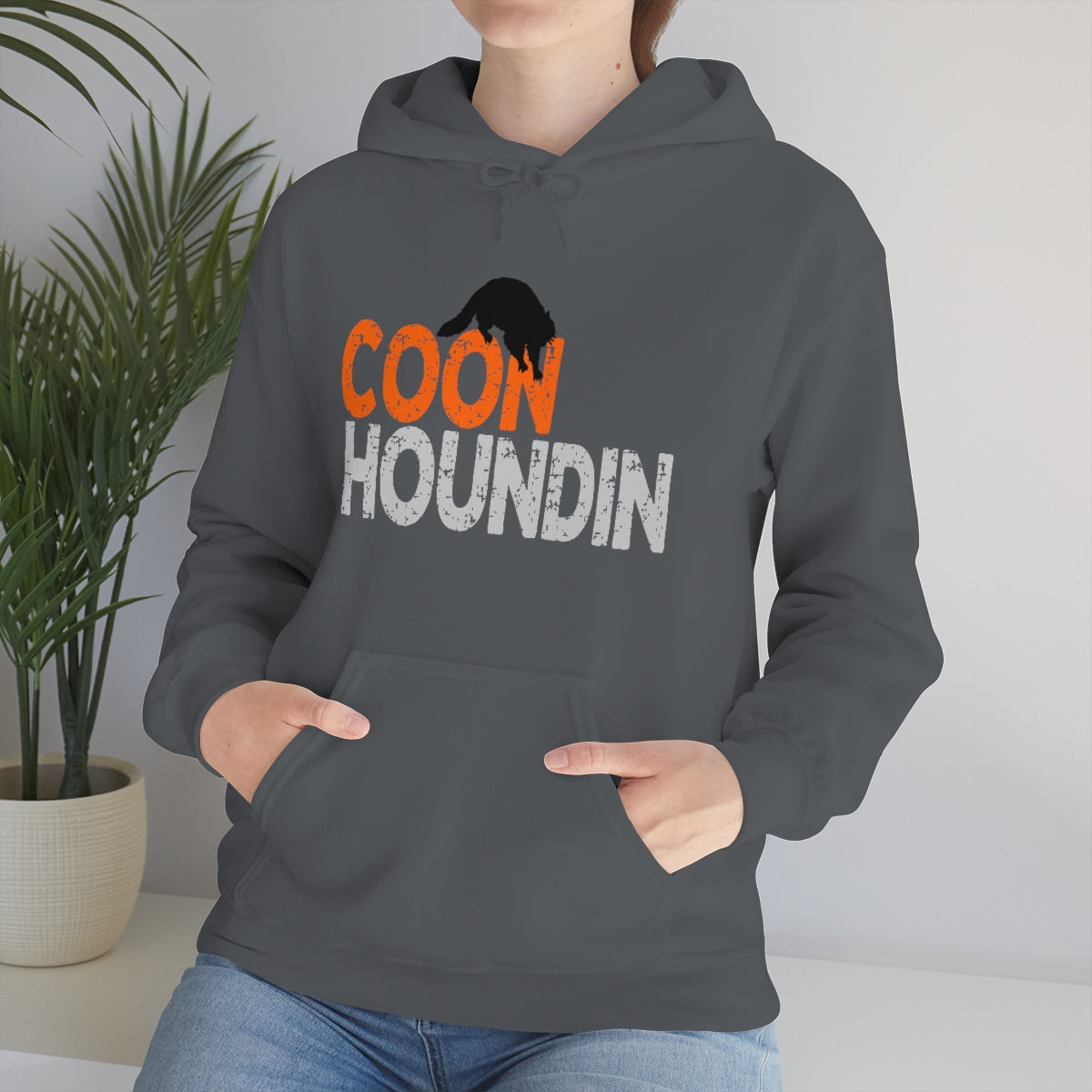 Coon Houndin Unisex Hooded Sweatshirt - coonhoundin