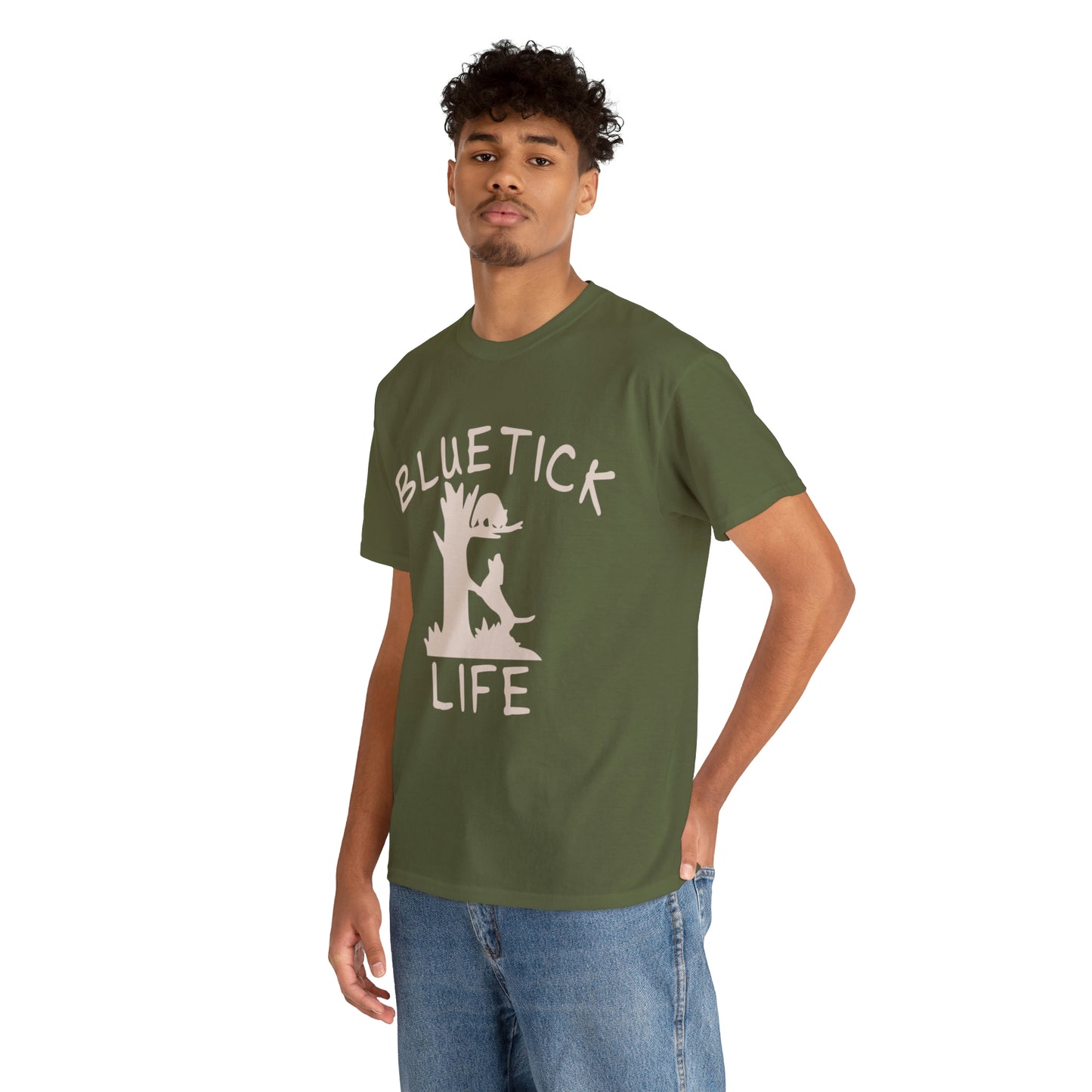 Bluetick Hound Coon Hunting Unisex Cotton Tee - coonhoundin