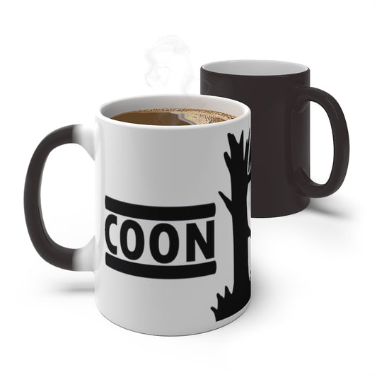 Coon Hunter Color Changing Mug - coonhoundin