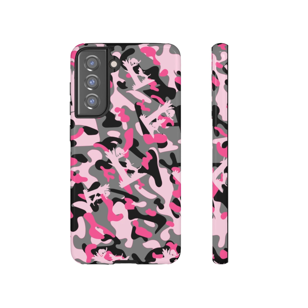Samsung Treed Coon Pink Camo Tough Cases - coonhoundin
