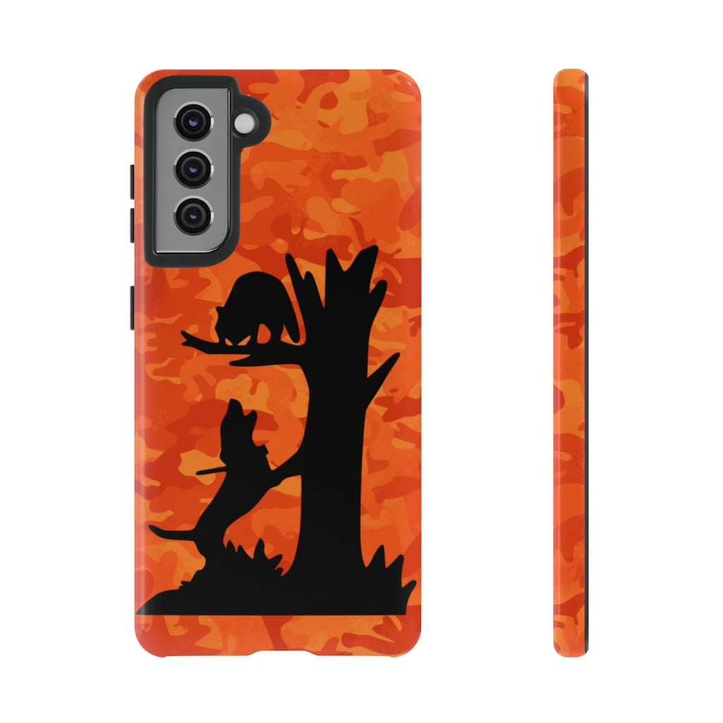 Samsung Treed Coon Orange Camo Tough Cases - coonhoundin
