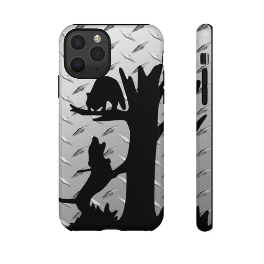 iPhone Diamond Plate Treed Coon Tough Case - coonhoundin