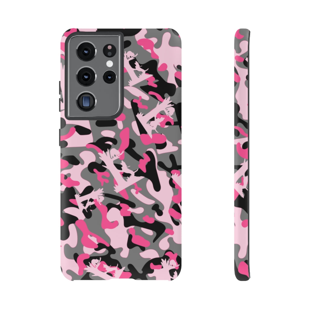Samsung Treed Coon Pink Camo Tough Cases - coonhoundin