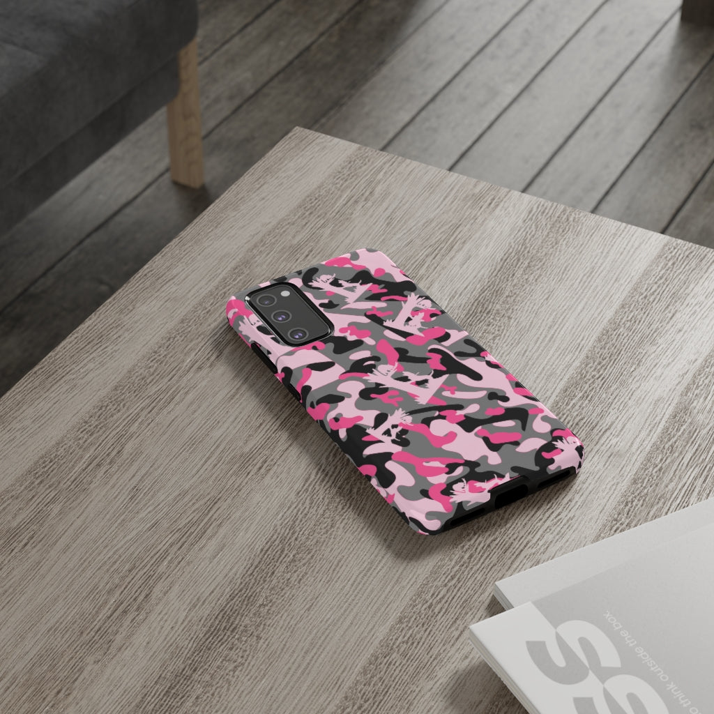 Samsung Treed Coon Pink Camo Tough Cases - coonhoundin