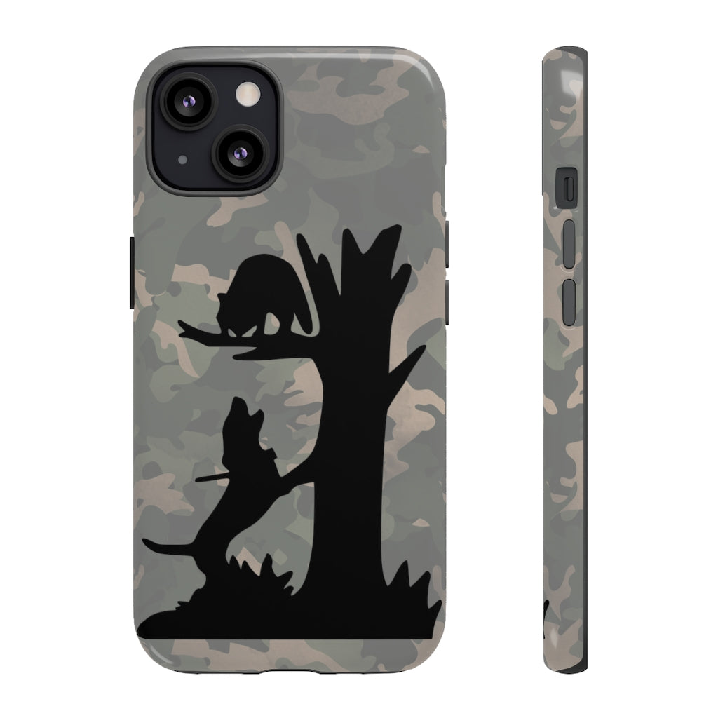 iPhone Treed Coon Vintage Camo Tough Cases - coonhoundin