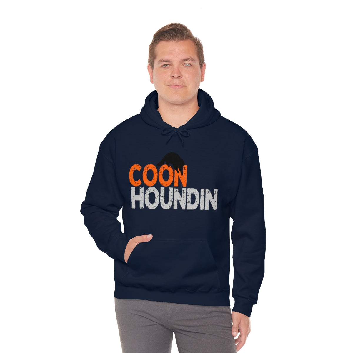 Coon Houndin Unisex Hooded Sweatshirt - coonhoundin