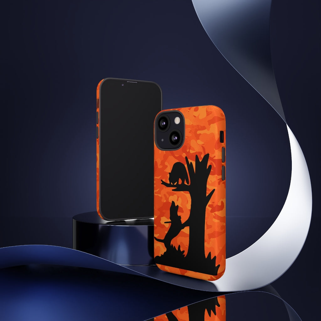 iPhone Treed Coon Orange Camo Tough Cases - coonhoundin