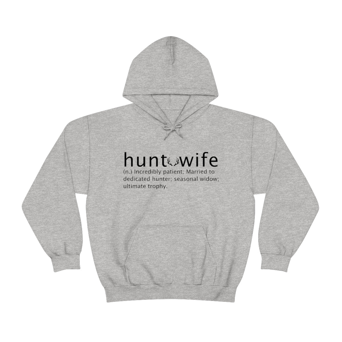 Hunt Wife Unisex Hooded Sweatshirt - coonhoundin