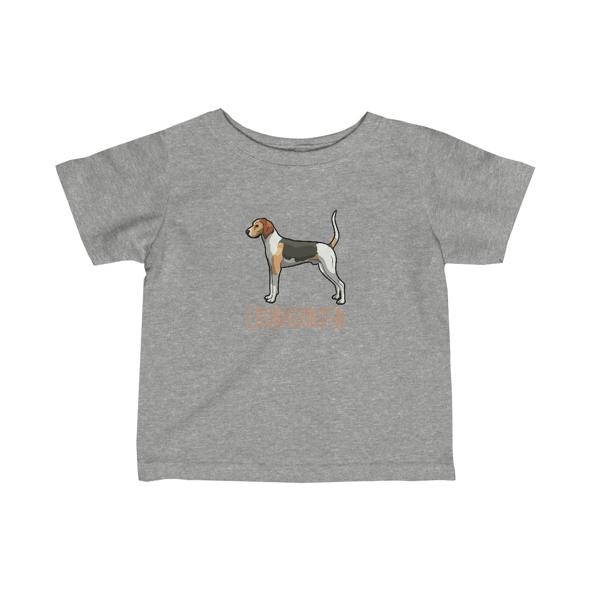 Coonhound Infant Fine Jersey Tee - coonhoundin