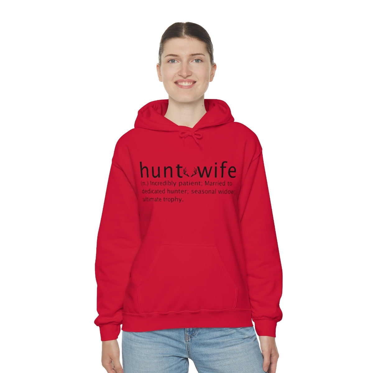 Hunt Wife Unisex Hooded Sweatshirt - coonhoundin