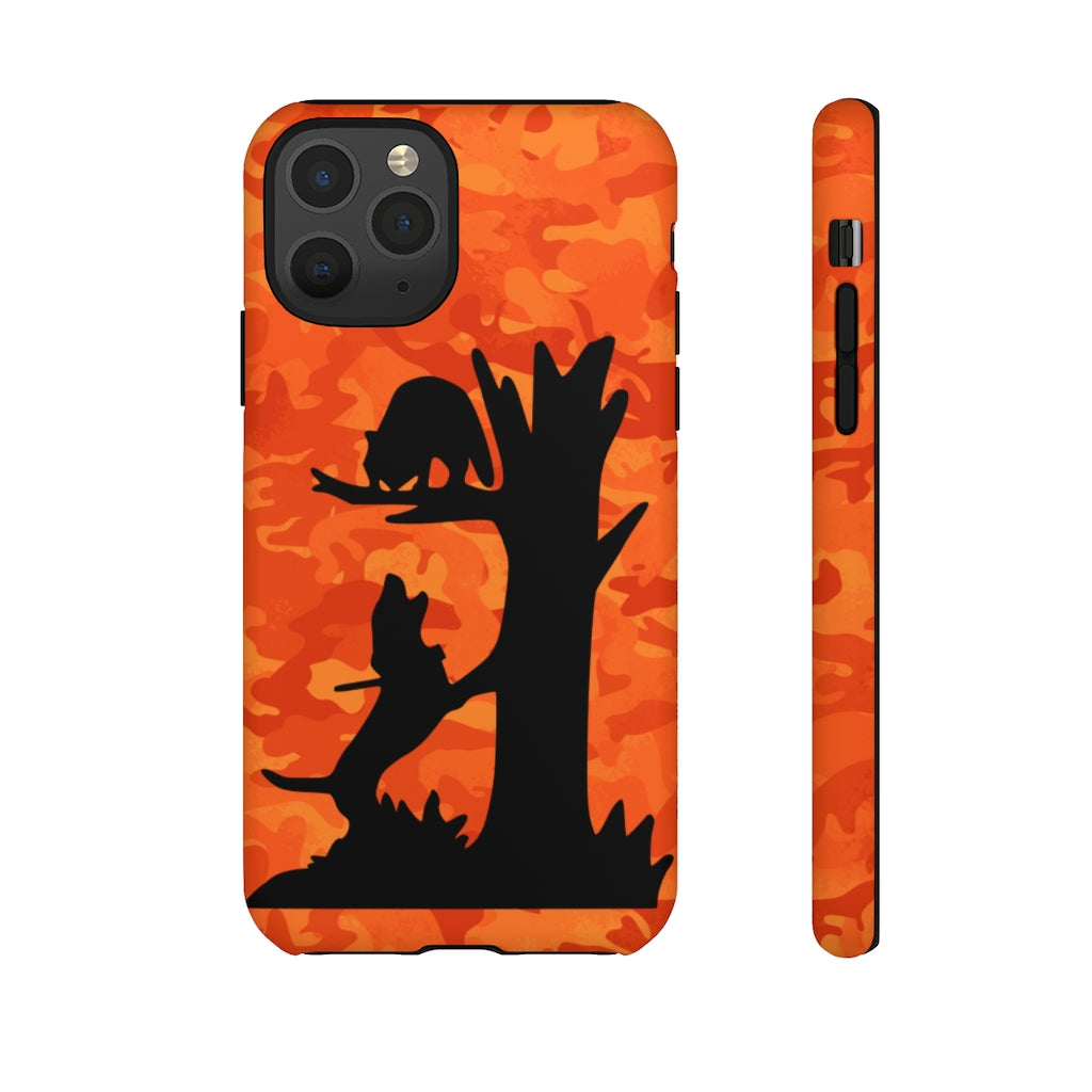 iPhone Treed Coon Orange Camo Tough Cases - coonhoundin