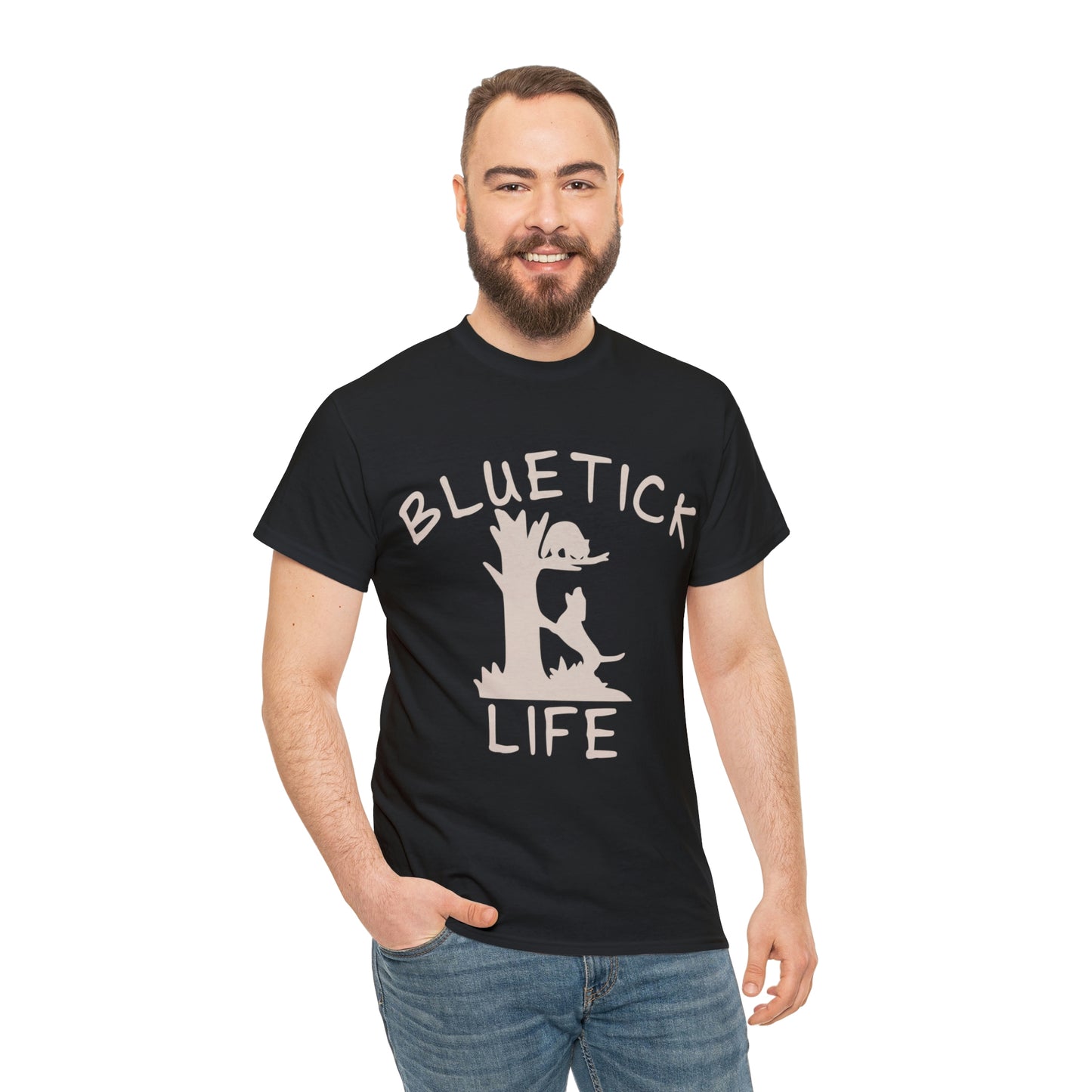 Bluetick Hound Coon Hunting Unisex Cotton Tee - coonhoundin