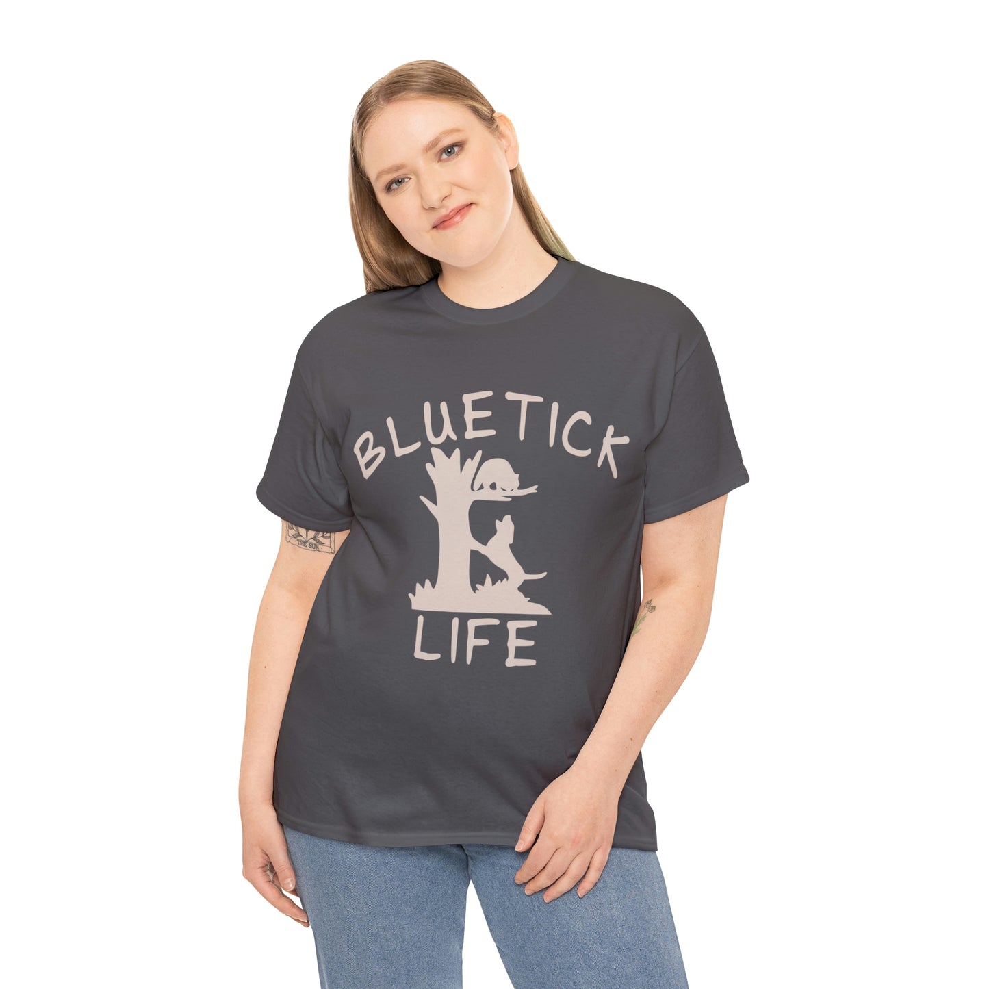 Bluetick Hound Coon Hunting Unisex Cotton Tee - coonhoundin