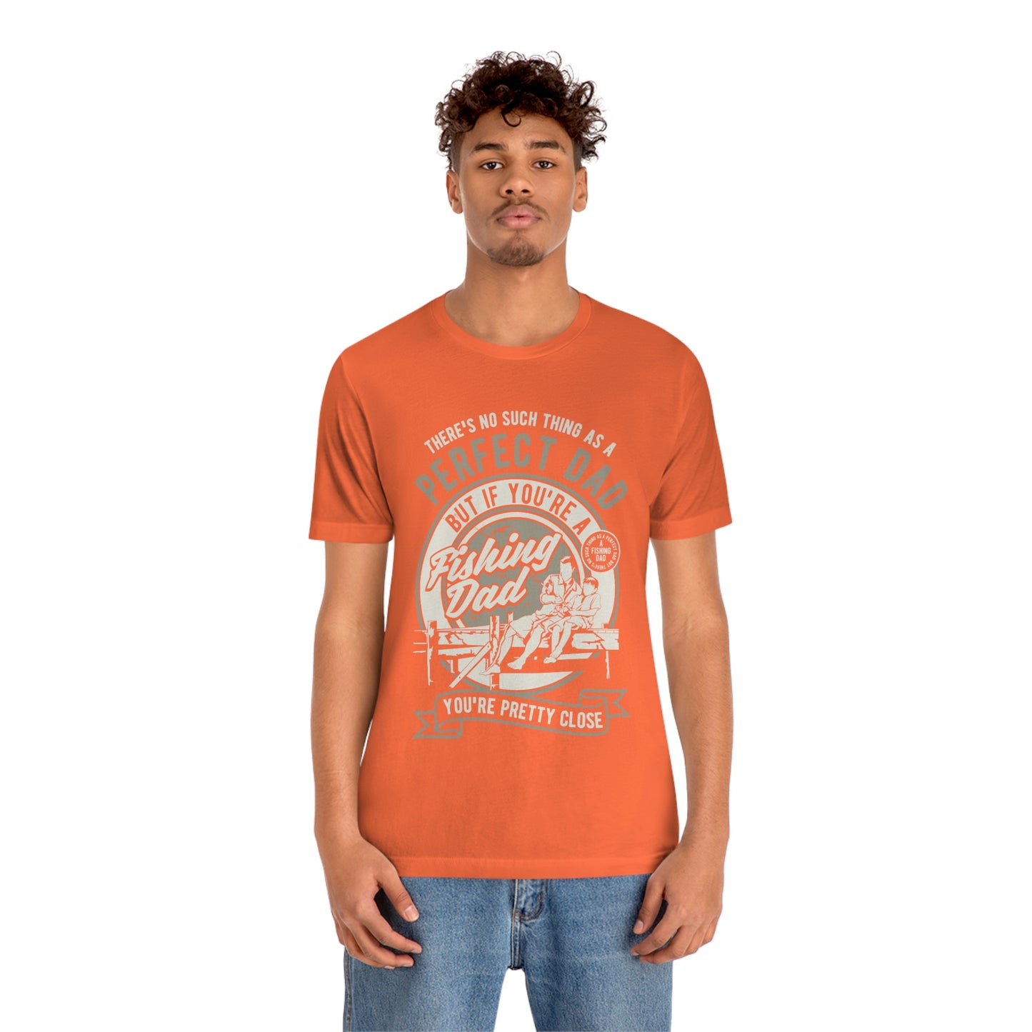 Fishing Dad Unisex Jersey Short Sleeve Tee - coonhoundin