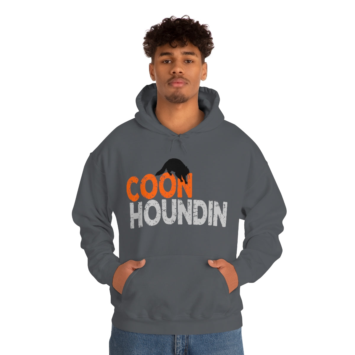 Coon Houndin Unisex Hooded Sweatshirt - coonhoundin