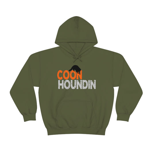 Coon Houndin Unisex Hooded Sweatshirt - coonhoundin