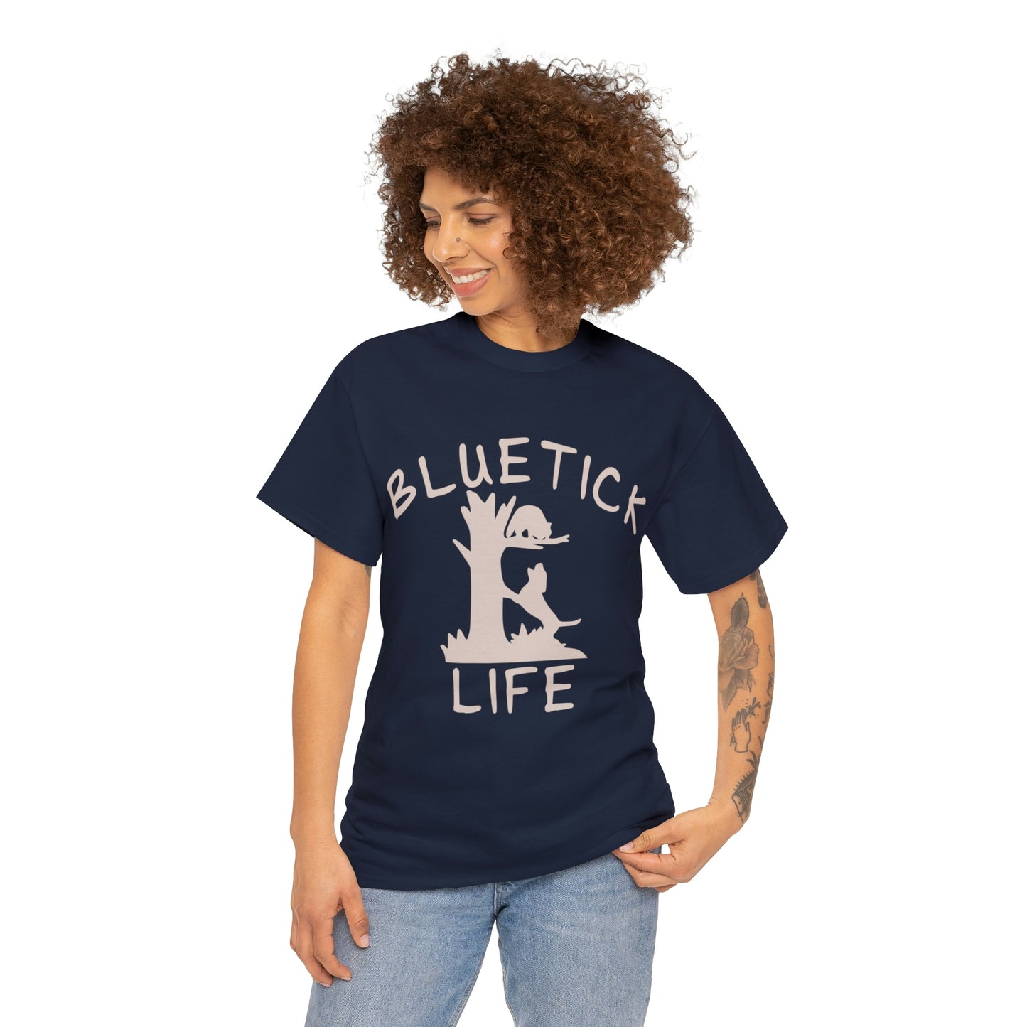 Bluetick Hound Coon Hunting Unisex Cotton Tee - coonhoundin